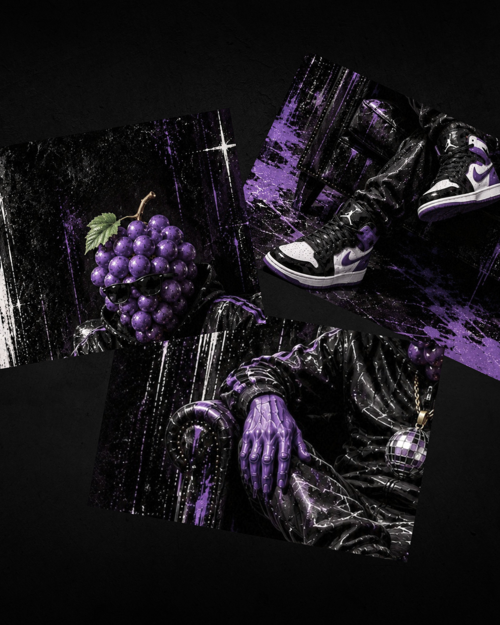 Close details of the GENESIS collectible artwork